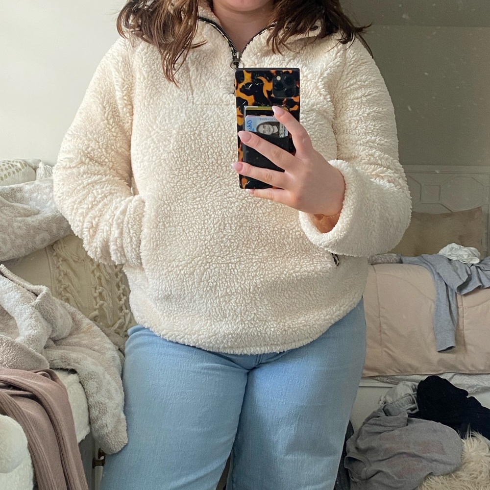 Women’s White Sherpa